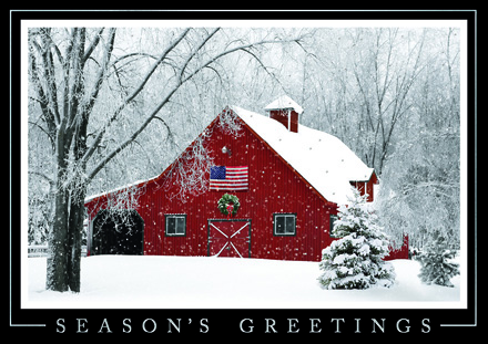 Barn Christmas Cards