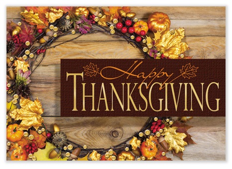 Personalized Thanksgiving Cards
