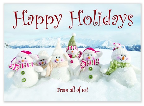 Snowman Christmas Cards